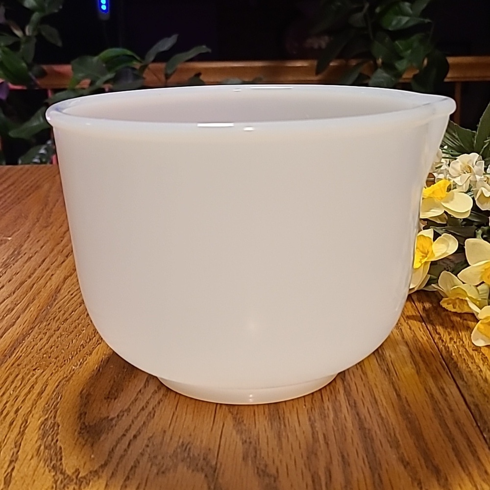 Vintage Glasbake Mixing Bowl - Milkglass